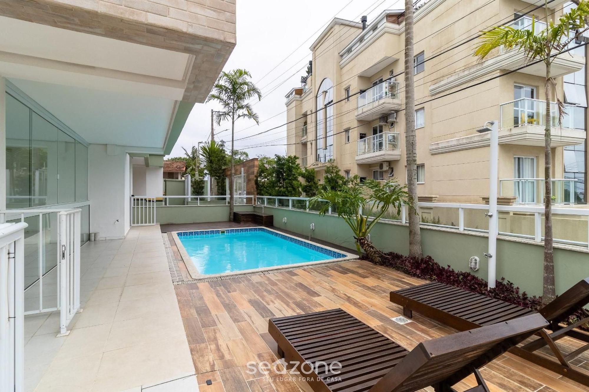 Apto C/Sacada E Churrasq A 150M Da Praia Sdp0206 Florianópolis Zewnętrze zdjęcie