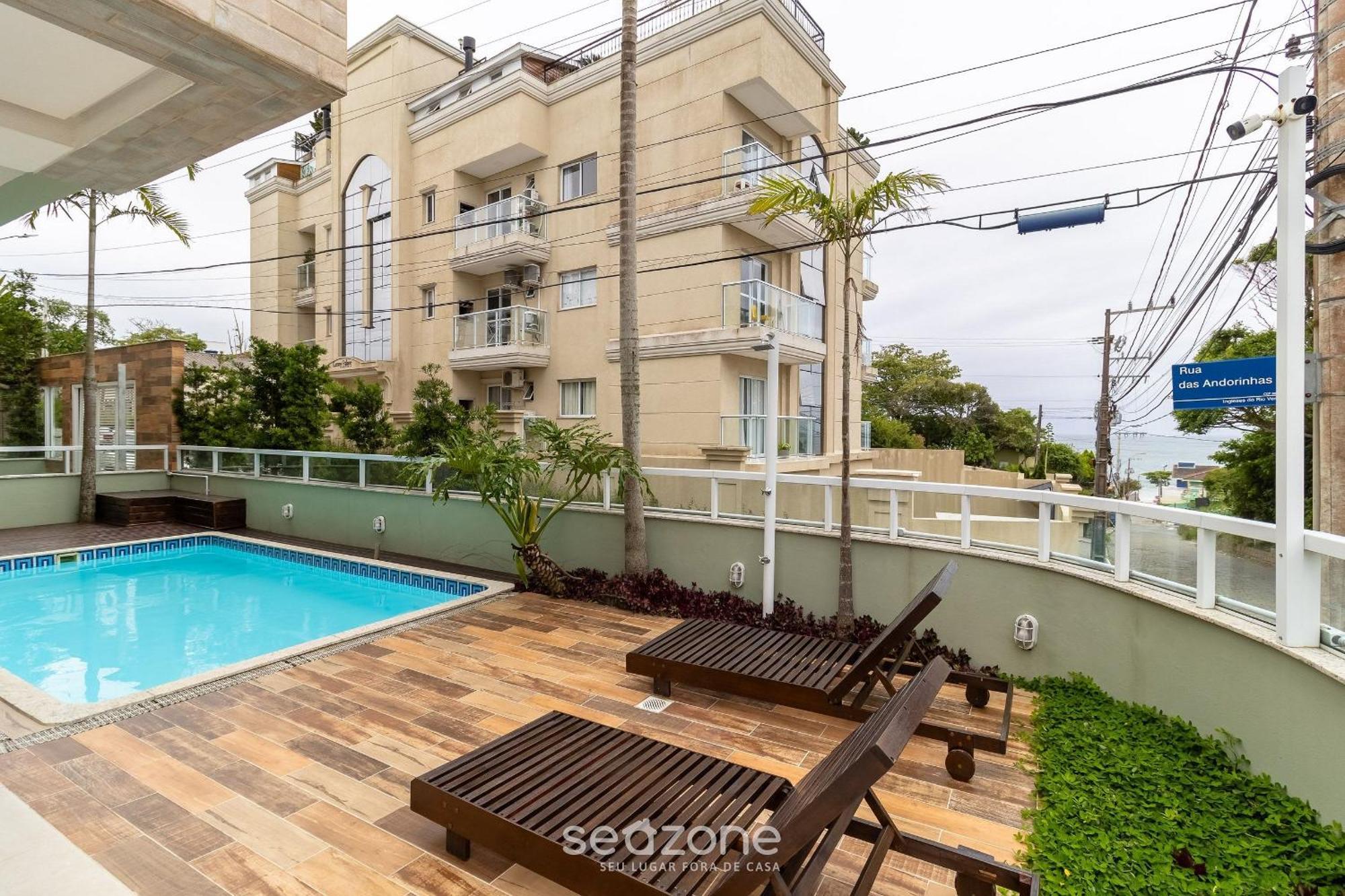 Apto C/Sacada E Churrasq A 150M Da Praia Sdp0206 Florianópolis Zewnętrze zdjęcie